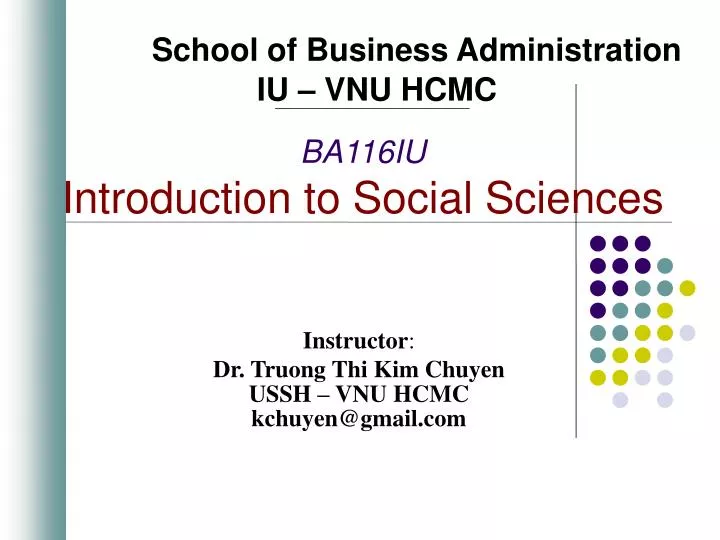 school of business administration iu vnu hcmc