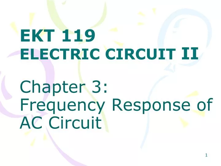 chapter 3 frequency response of ac circuit
