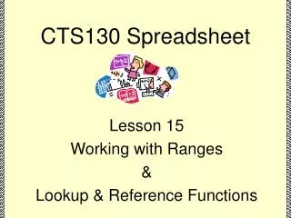 CTS130 Spreadsheet