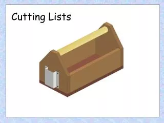 Cutting Lists