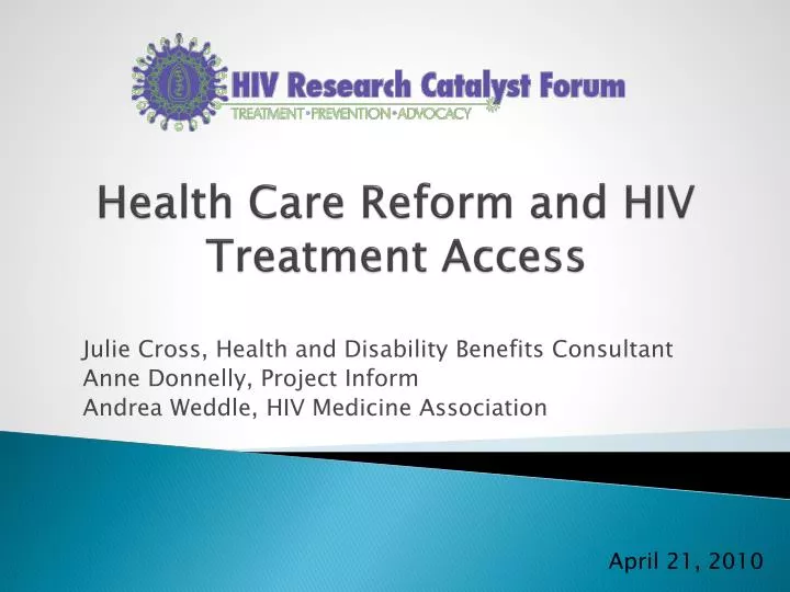 health care reform and hiv treatment access