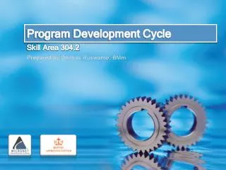 Program Development Cycle