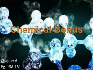 Chemical Bonds