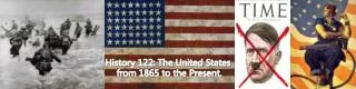 History 122: The United States from 1865 to the Present.