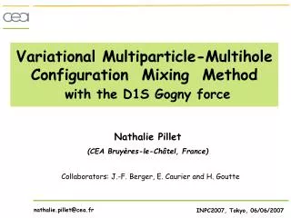 Variational Multiparticle-Multihole Configuration Mixing Method with the D1S Gogny force