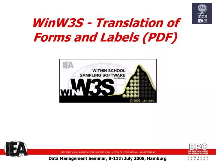 winw3s translation of forms and labels pdf