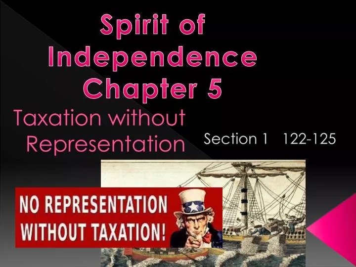 taxation without representation