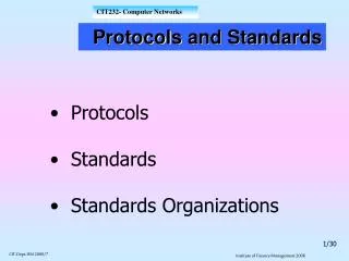 Protocols and Standards