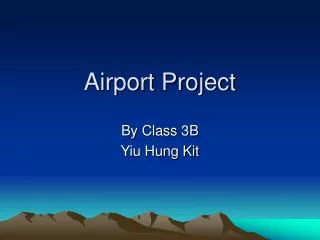 Airport Project