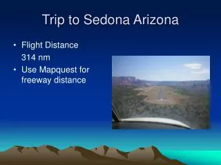 Trip to Sedona Arizona
