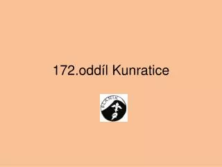 172.oddíl Kunratice