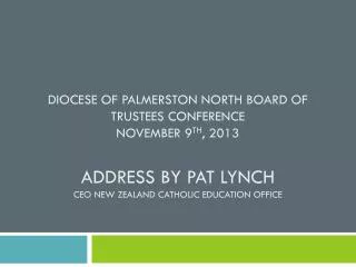The New Zealand Church is fortunate to have an extensive network of 238 schools