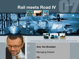Alex Van Breedam Managing Director VIL