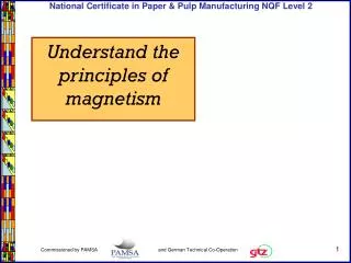 Understand the principles of magnetism