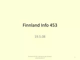 finnland info 453