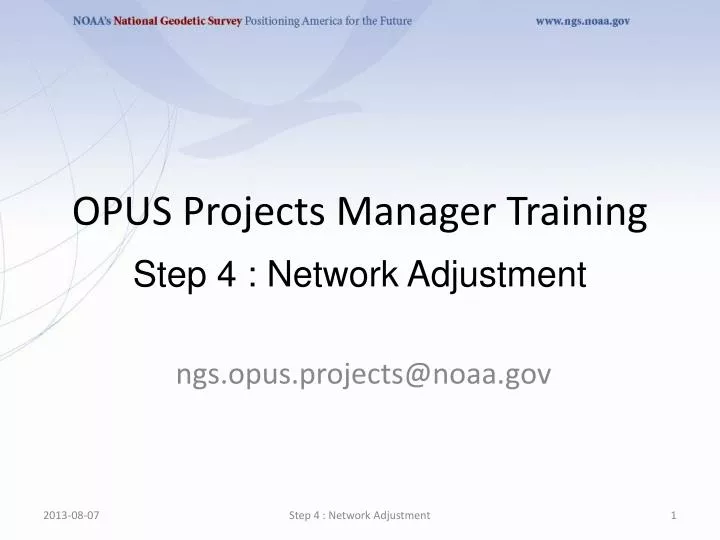 ngs opus projects@noaa gov