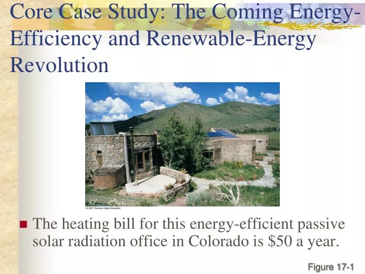 core case study the coming energy efficiency and renewable energy revolution