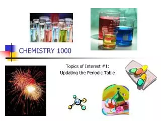 CHEMISTRY 1000