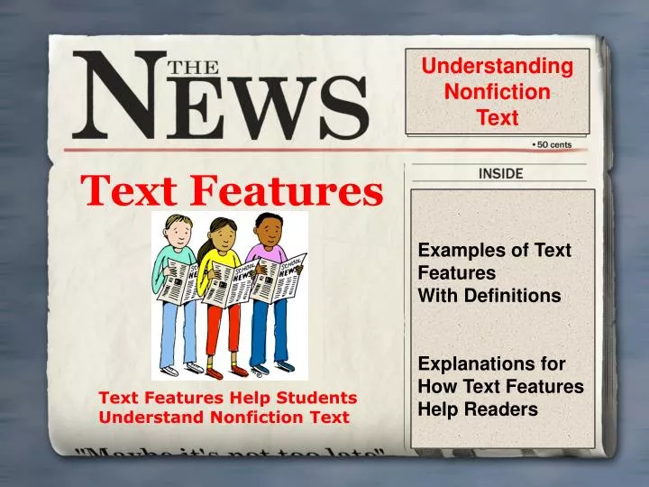 text features