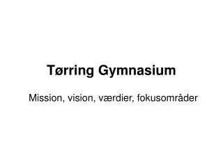 t rring gymnasium