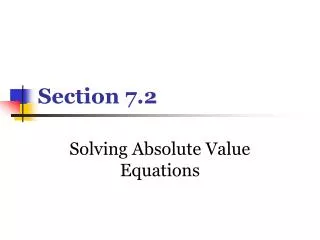 Section 7.2