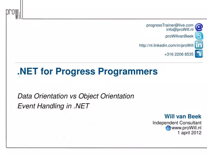 net for progress programmers