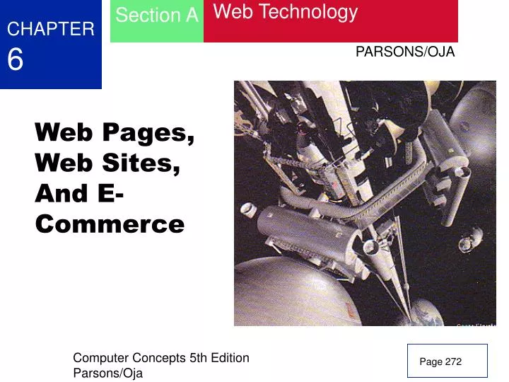 web pages web sites and e commerce