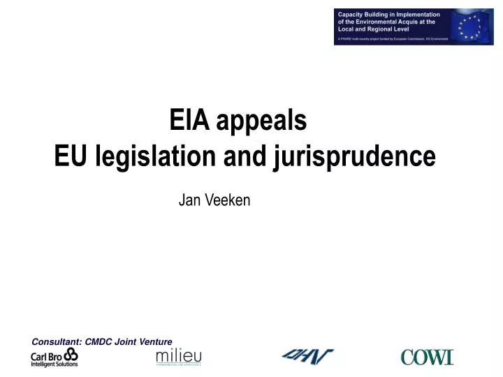 eia appeals eu legislation and jurisprudence
