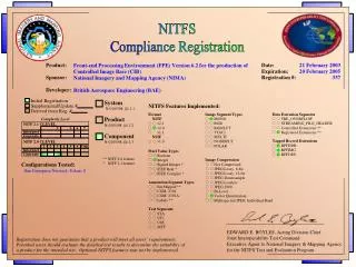 NITFS Compliance Registration