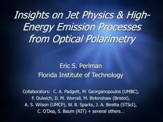 Insights on Jet Physics &amp; High-Energy Emission Processes from Optical Polarimetry