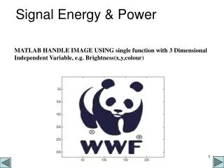 Signal Energy &amp; Power