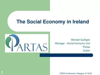 The Social Economy in Ireland