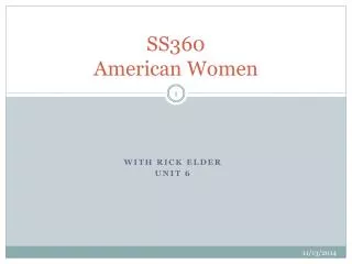 SS360 American Women