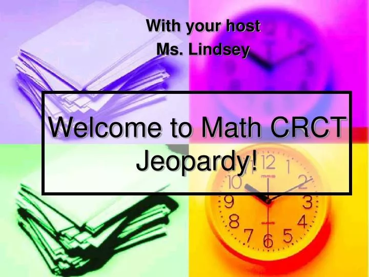 welcome to math crct jeopardy