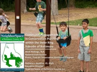 Wink Hastings, RLA National Park Service Rivers, Trails &amp; Conservation Assistance Program