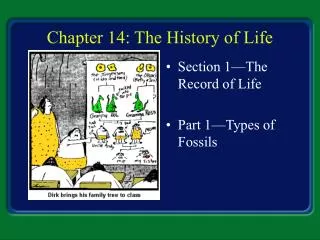 Chapter 14: The History of Life