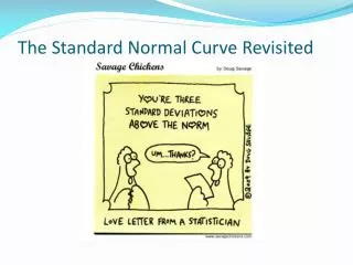 The Standard Normal Curve Revisited