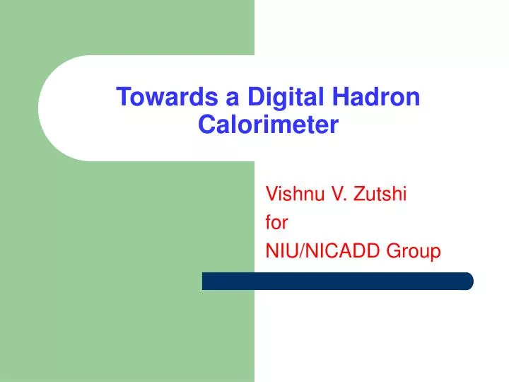 towards a digital hadron calorimeter