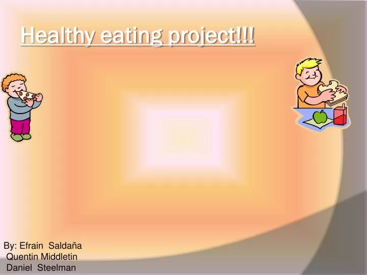 healthy eating project