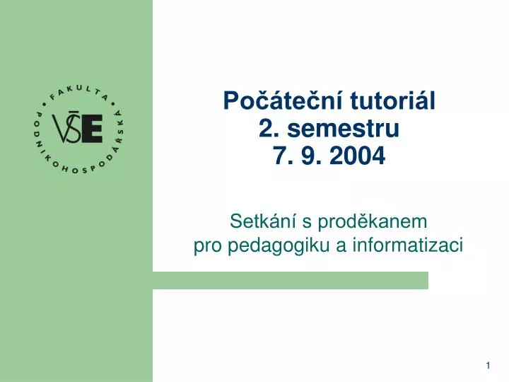 po te n tutori l 2 semestru 7 9 2004