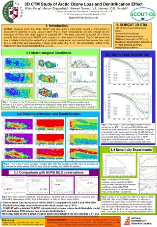 3D CTM Study of Arctic Ozone Loss and Denitrification Effect