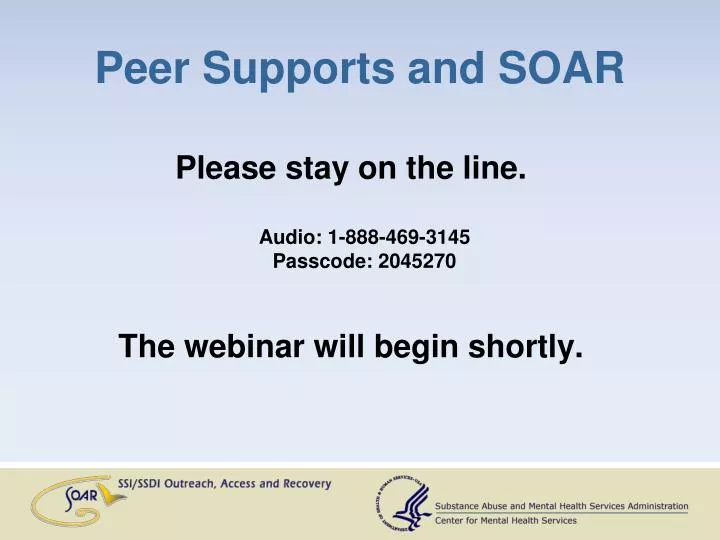 peer supports and soar
