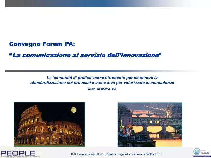 convegno forum pa la comunicazione al servizio dell innovazione
