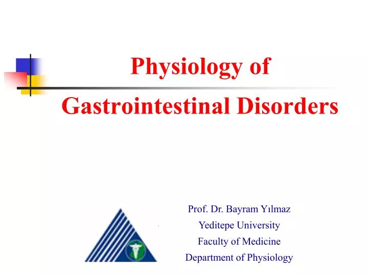physiology of gastrointestinal disorders