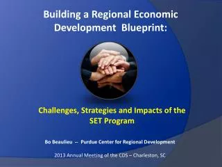 Building a Regional Economic Development Blueprint :