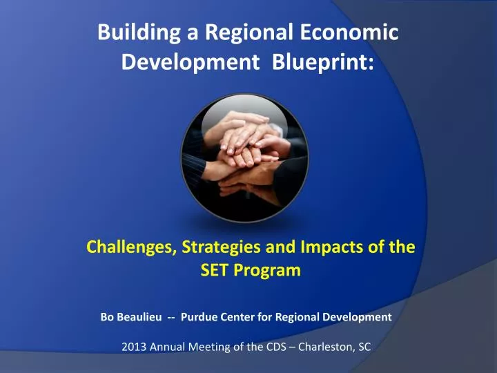 building a regional economic development blueprint