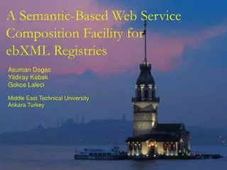 A Semantic-Based Web Service Composition Facility for ebXML Registries