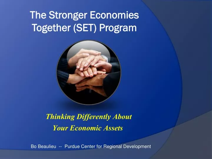 the stronger economies together set program