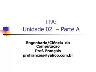 lfa unidade 02 parte a
