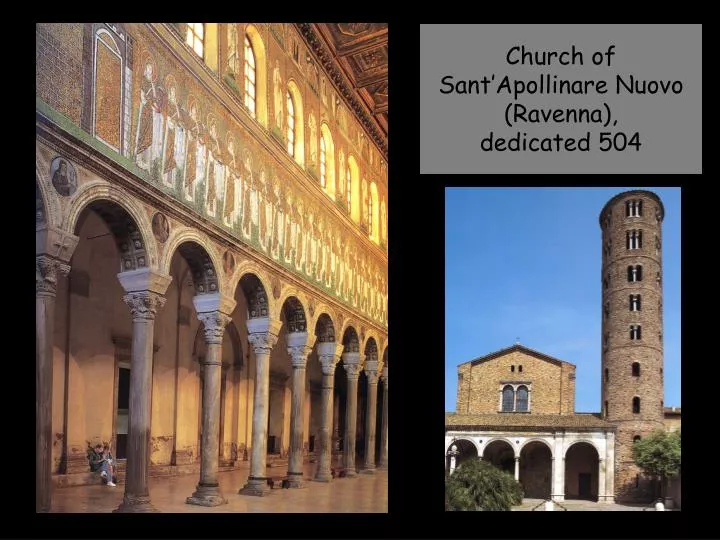 church of sant apollinare nuovo ravenna dedicated 504